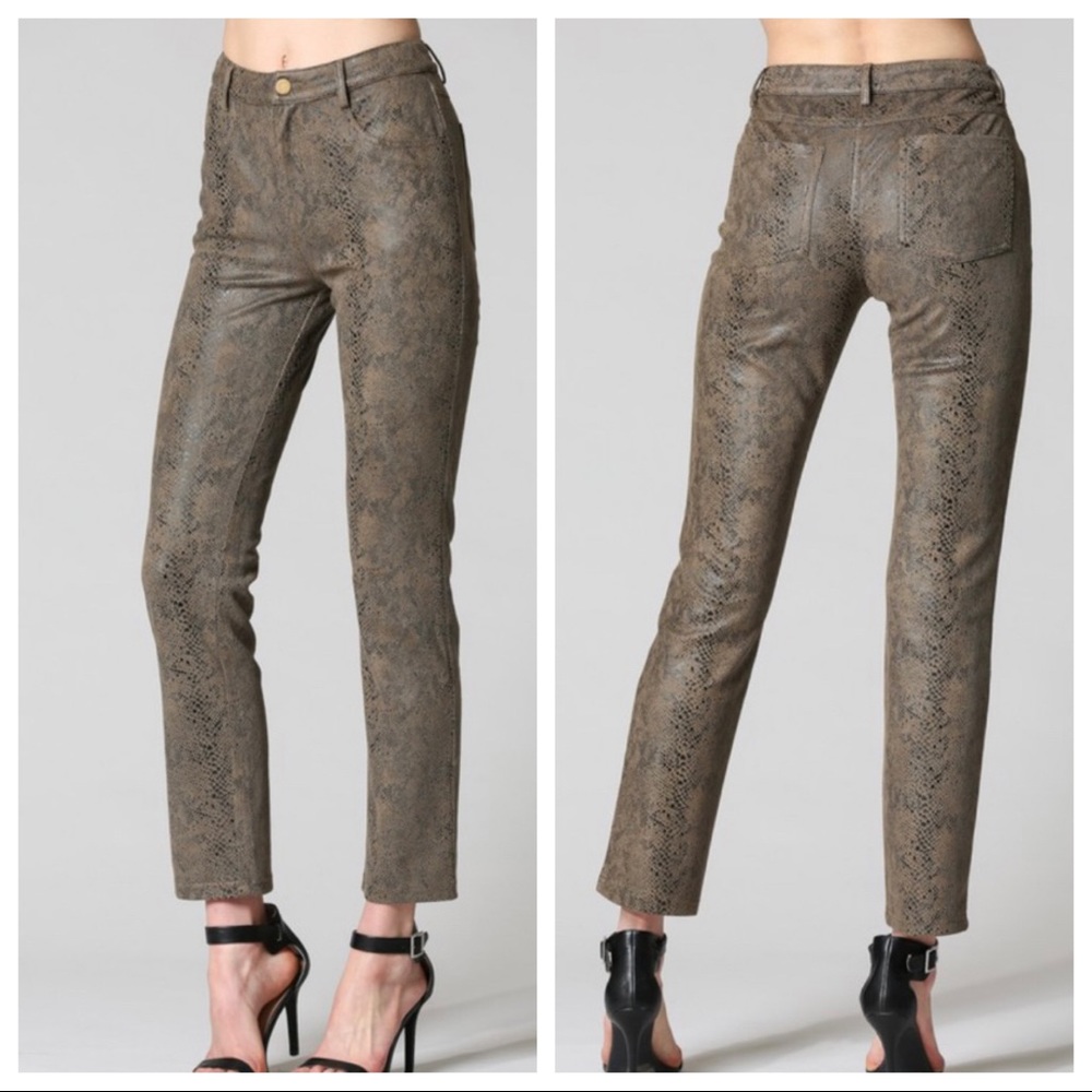 Faux suede leather Pants- BRAND NEW FROM MY BOUTIQUE!